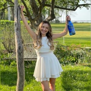 White Graduation Dress | Summer Dress